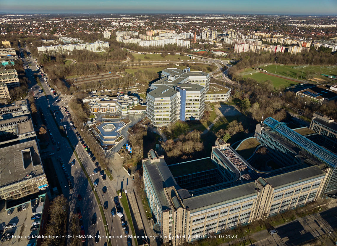 07.01.2023 - Umgebung in Neuperlach